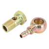 Motorcycle Banjo Bolt Washer / 14mm / Bronze Tone Metal