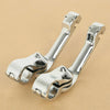Harley Road Street Glide 32mm Engine Guard Bar Highway Footpeg Pegs (2006-2023)