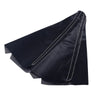 Car Black & White Gear Shift Knob Gaiter Cover