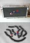 Toyota MR2 SW20 3SGTE Aluminum Radiator & Blue Hose (1990-1997)