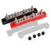 Automotive Car & Boat Red & Black Power Distribution Terminal Block