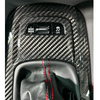 Toyota Corolla GR 2023-2025 Carbon Fiber Glossy Gear Shift Panel Frame Trim