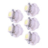 Auto Car 10 x T5 B8.4D White LED Dashboard Light Bulbs