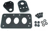 Motorcycle Metal Side Mount License Plate Holder Tail Light Bracket