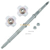 Honda TRX300 Fourtrax 2X4 Rear Axle Shaft Wheel Hub Nuts (1992–2000)