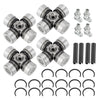 Polaris Ranger 500 700 800 Diesel-900 Front & Rear Prop Shaft U-Joint 4SET