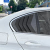 BMW 5-Series Rear Window Louver Vent Covers (2011–2017)