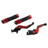 Ducati Panigale Red Extendable Brake Clutch Lever Grip Set (2016-2020)