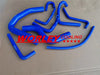 Pajero NH NJ V6 3.0 6G72 Blue Silicone Radiator Heater Hose (1991-1996)