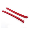 Mazda 3 Axela Red Front Bumper Grille Covers (2017-2018)