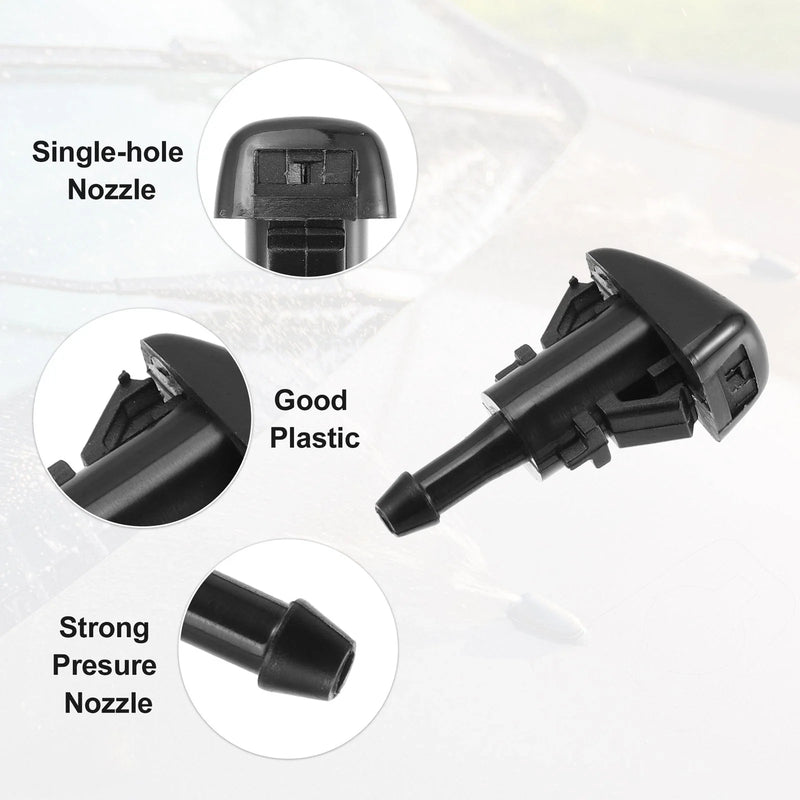 Jeep Compass Windshield Washer Nozzle Spray Jets (2007-2017)