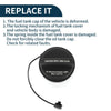 Buick Cascada Black White Gas Fuel Cap (2016-2019)