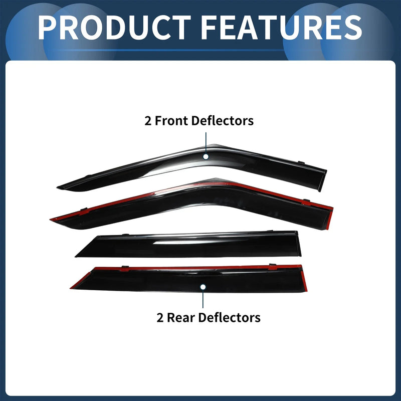 Ford Explorer Window Deflectors 1 Set (2020)