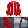 Alfa Romeo Giulia 6 x B Pillar Post Panel Window Cover Trim (2017-2021)