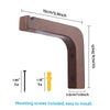 Wall - Hanging Basket Flower Pot Wooden Plant Hanger Hook
