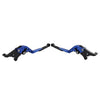Ducati Monster CNC Blue Extendable Brake Clutch Levers (2001-2015)