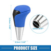Toyota - Unpunched Faux Leather Blue Carbon Fiber Gear Shift Knob
