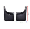 Splash Guard Mud Flap Rubber Set 4 F+R Fits Nissan Navara 2WD Pickup 2014-19