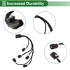 Chevrolet Camaro V8 Fuel Injector Connector Wiring Harness (2016)