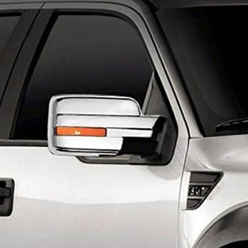Ford F150 FX2 FX4 Chrome Side Reversing Mirror Cap Cover (2009-2014)