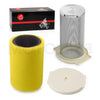 Yamaha KODIAK BIG BEAR MOTO-4 Air Filter & Guide & End Cap (1987–1999)