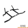 Harley Road King Saddlebag Bracket Guard Crash Bars w/4 Tube Sliders