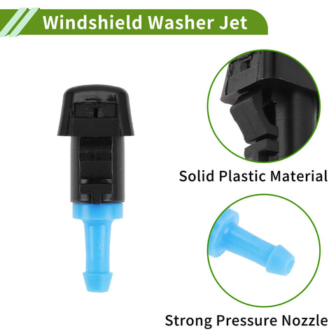 Ram Windshield Washer Nozzle With Hose Connector