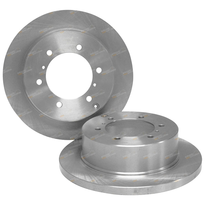 Pajero 2x Rear Brake Disc Rotors (1983-2000)
