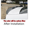 Universal Fit Adjustable Carbon Fiber Rear Trunk Spoiler Lip (N/A)