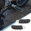 Motorcycle 1 Pair 8mm Aluminum Alloy Footrest Footpeg