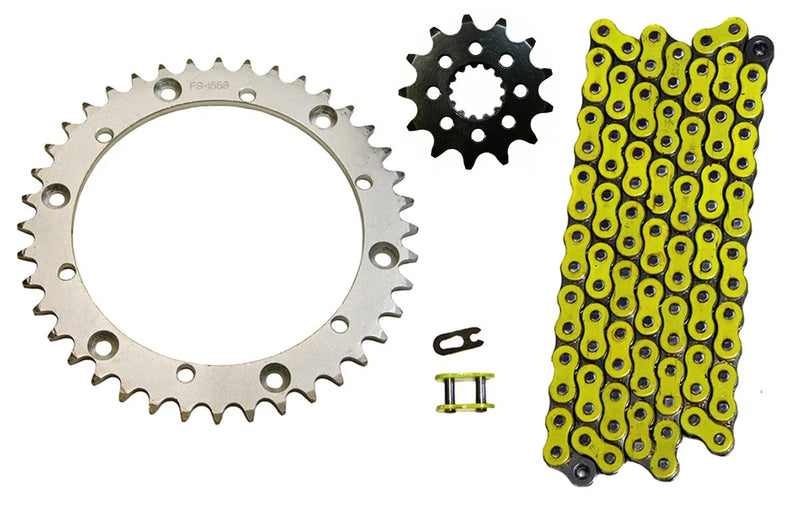 Yamaha Raptor 660 Yellow 520x92 Drive Chain & 13/40 Sprockets (2001–2005)