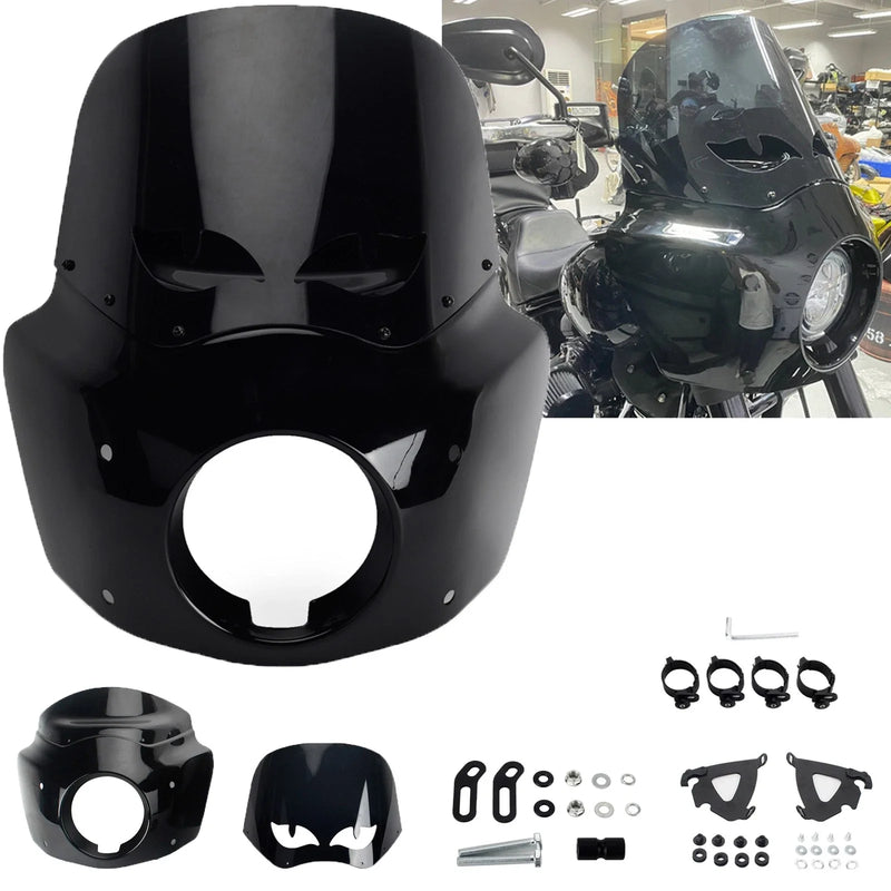 Harley Low Rider S Front Fairing Windshield with Hardware (2021-2023)