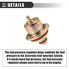 Jeep Wrangler, Dodge Dakota Fuel Injection Pressure Regulator (2000-2006)