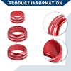 Toyota Supra 2018-2022 - Red 3 x Pcs AC Radio Volume Knob Cover Ring