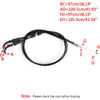 Kawasaki KL650 KLR650 Black Accelerator Cable (2008-2017)