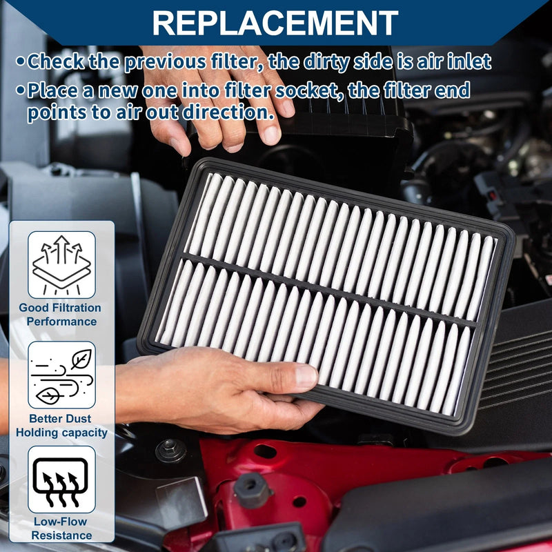 Jeep Patriot 2.0L 2.4L (2011-2017) - 1 x Quality Filter Engine Air Filter