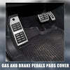 Audi Q7 Q8 & Porsche Cayenne 3 x Gas Brake Foot Rest Pedal Covers