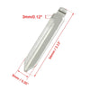 Ford, Mercury 5 x Metal Flip Remote Key Blades