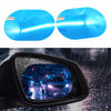Universal 2 x Car Rear View Side Mirror Anti-Fog Film