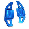 VW Tiguan Golf 7 Passat B8 Blue Steering Wheel Paddle Shifter Extensions