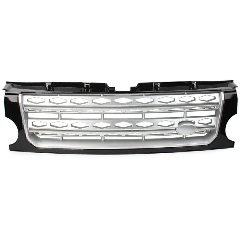 Land Rover Discovery LR3 ABS Silver Front Grille Bumper Mesh (2005-2009)