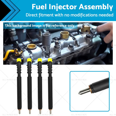 Hyundai Terracan, Kia Carnival / Sedona 4 x Diesel Fuel Injectors (2001-2006)