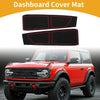 Ford Bronco Accessories Black Red Dashboard Cover (2021-2024)