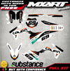 KTM SX 125 150 250 Custom Graphics Kit Stickers (2011-2012)