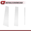 Nissan Titan (2004-2015) Chrome Silver 6 Pcs Door Pillar Window Trim