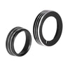 Ford Mustang 3 x Aluminum Alloy Headlight Volume Tune Knob Covers