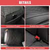 Ford F-150 Black Red Front Seat Covers