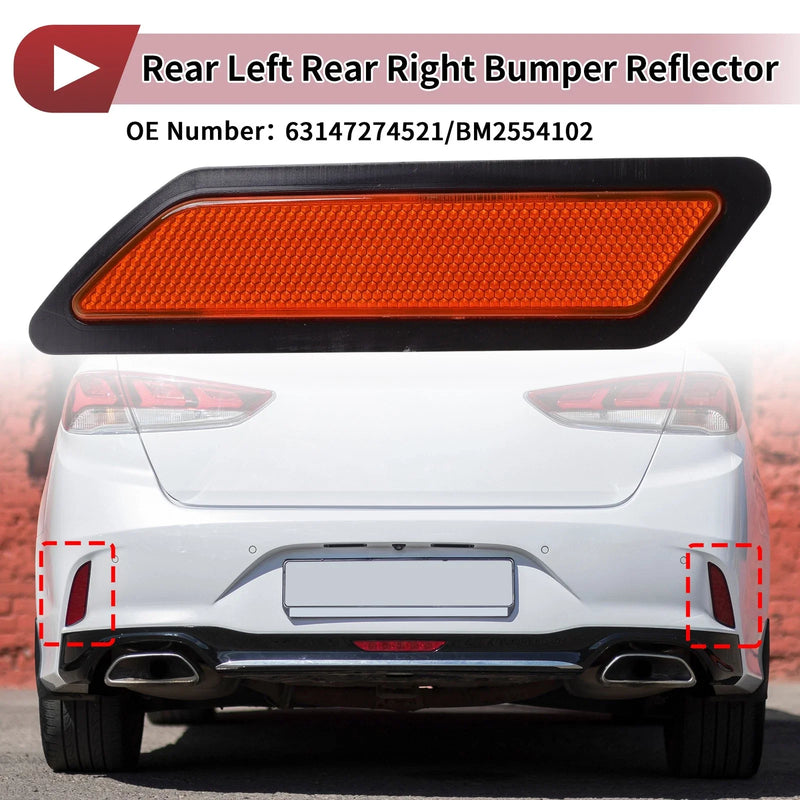 BMW 320i Driver Side Bumper Reflector (2013-2015)