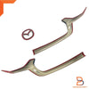 Mazda BT-50 Ute Black Front Lower Grille Trim Cover (2020-2023)