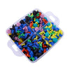 Auto Fastener Push Trim Pin Rivet Bumper Car Retainer Clip Kit (Fits Various)